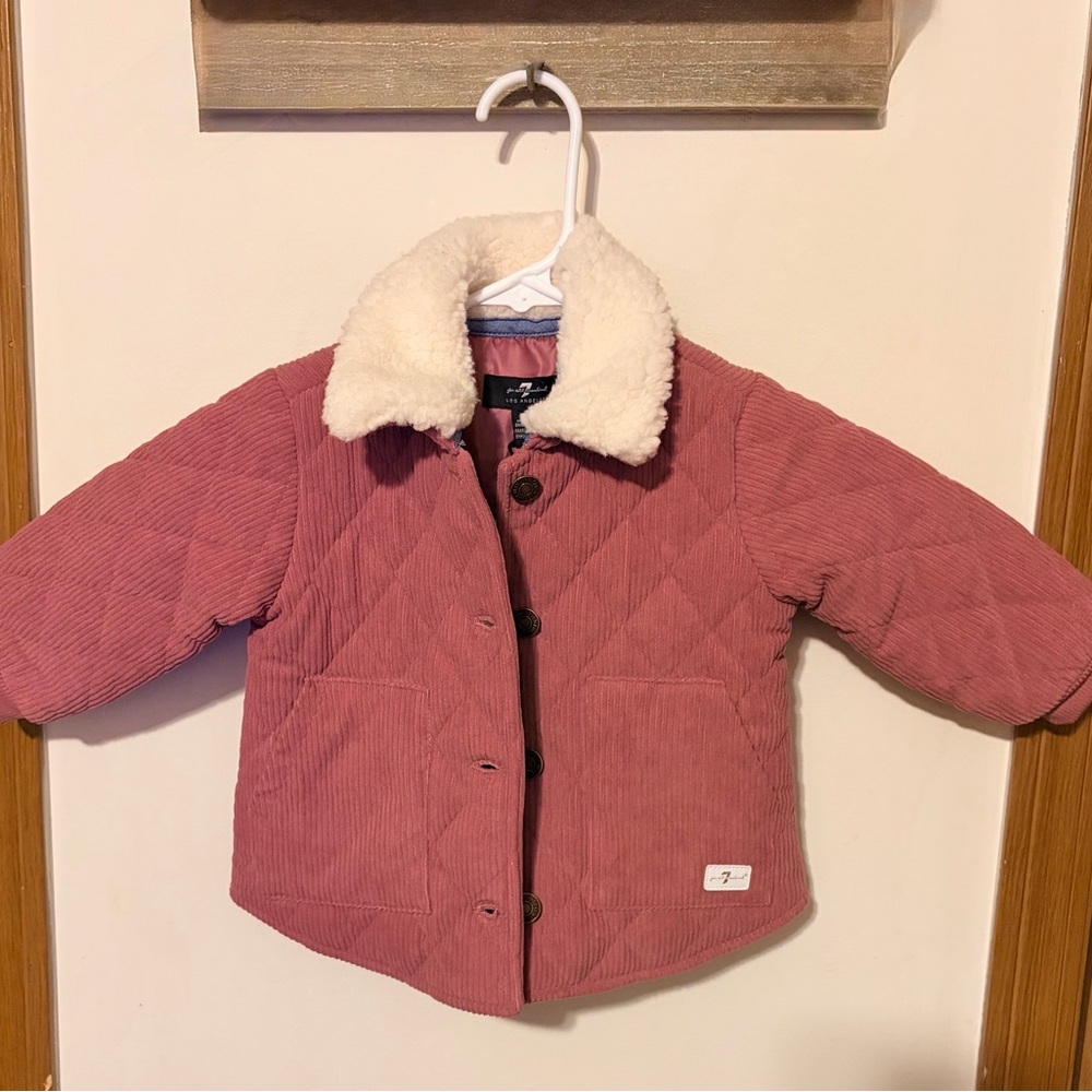 7 For All Mankind Rose Corduroy Material